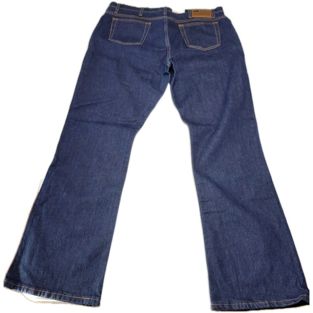 All American Clothing Ladies Jean Boot Cut Size 18A NWT Dark Wash Mid-rise Waist - Picture 3 of 9